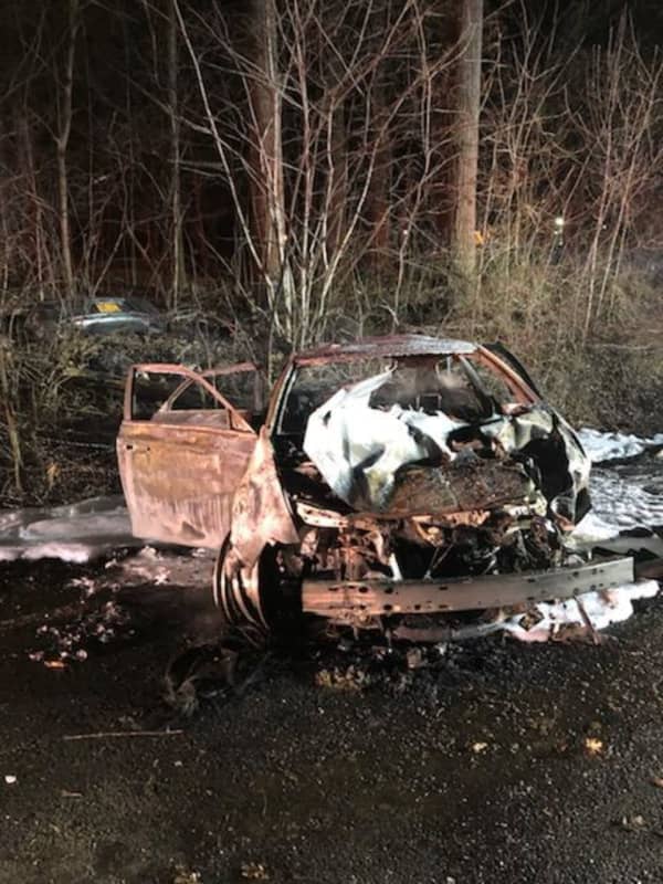 Man Charged With DWI After Fiery Crash In Area