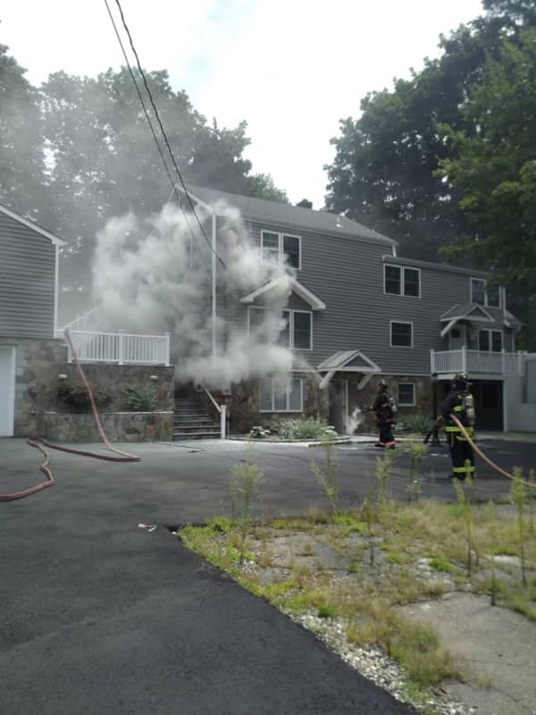 Outdoor Electrical Fire Damages Westport Home