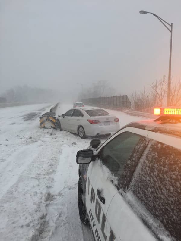 Norwalk Roads Are Bad Due To Snow; Police Say Stay Home