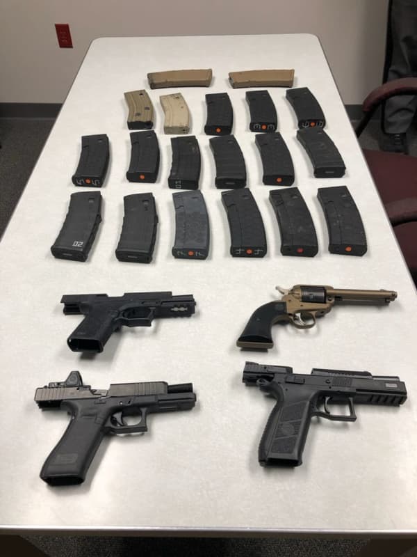 Greenwich Man Nabbed With Weapons Cache, Drugs, Police Say
