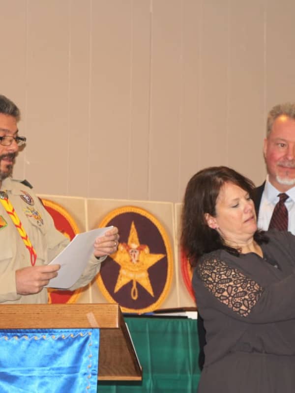 Lyndhurst Scout Leader MC's Eagle Scout Ceremony