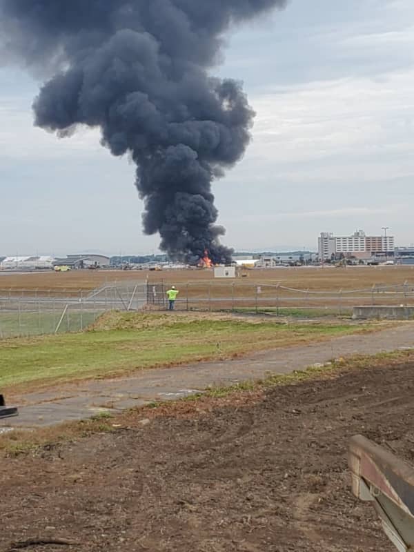Seven Now Reported Dead After Vintage WWII Bomber Plane Crashes At Bradley Airport