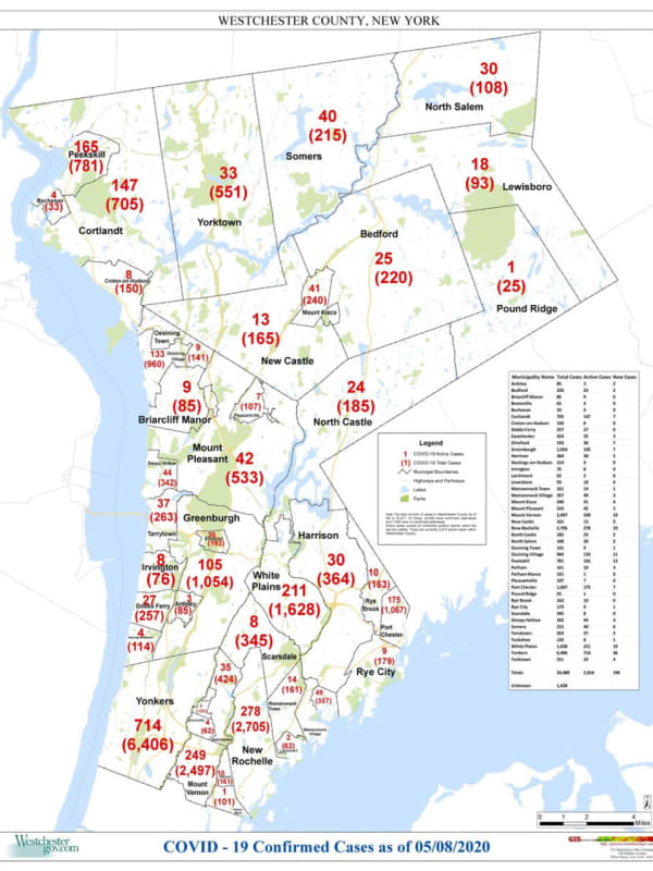 COVID-19: Lowest Number Of Overnight Deaths In Westchester Since Outbreak Began