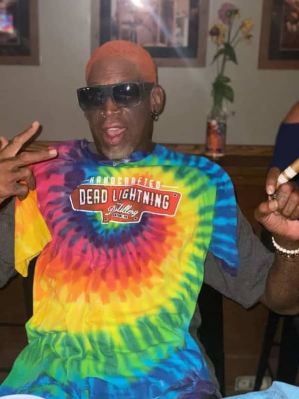 NBA Champion Dennis Rodman Spotted Singing At Central PA Distillery