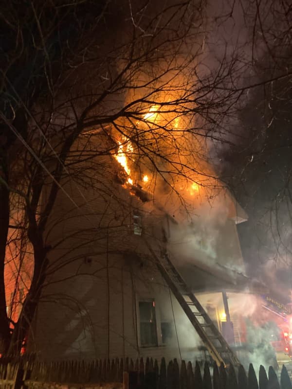 Two Rescued After Apartment Fire Breaks Out In Western Mass