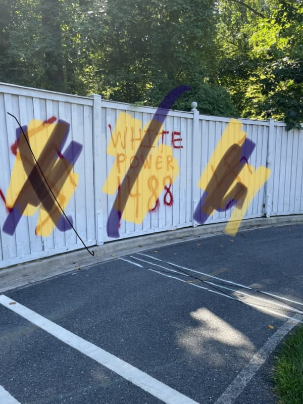 Officials Decry Antisemitic Graffiti Found On Bethesda Trolley Trail In Montgomery County
