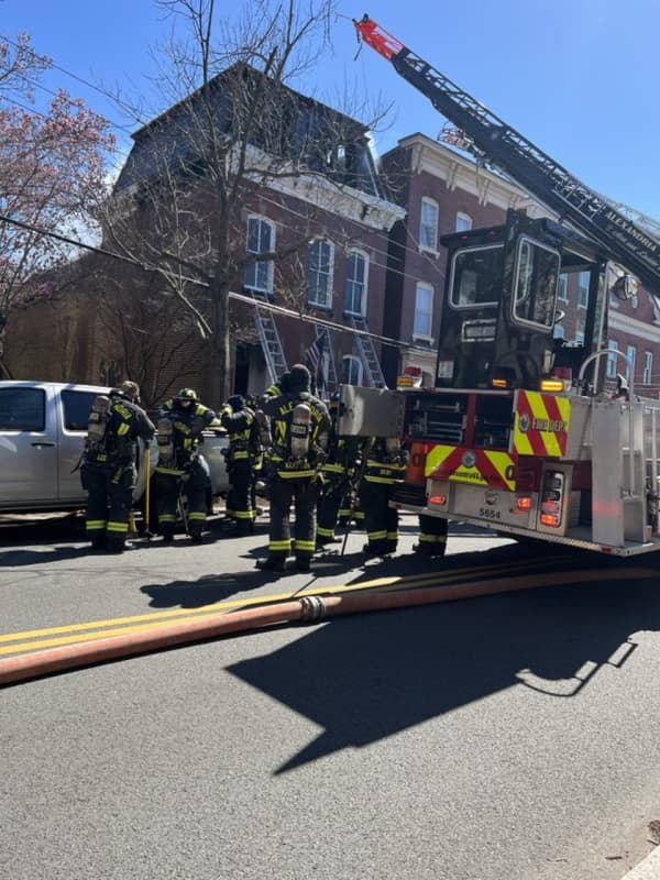 Firefighter Injured Battling Blaze At Alexandria Townhouse (DEVELOPING)