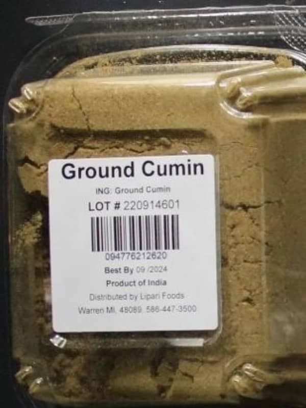 Cumin Products Sold In VA Recalled Due To Salmonella Contamination Concerns