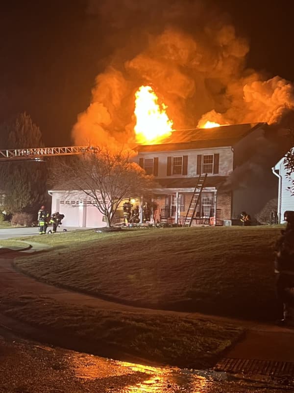 Firefighter Hospitalized While Battling Maryland House Fire