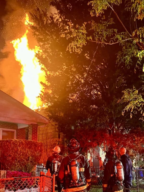 Firefighters Battle Tricky Blaze At Northeast DC Home (VIDEO)