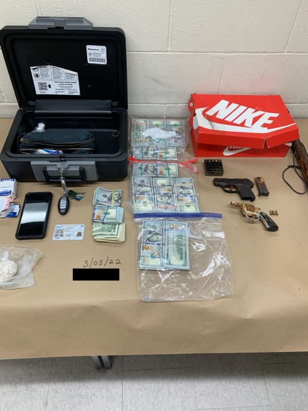 Port Jeff Station Man Nabbed With Drugs, Weapons After Officers Witness Transaction, Police Say