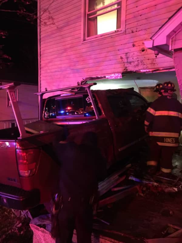 Driver, Residents Injured As Pickup Truck Slams Into Danbury House