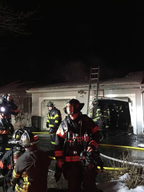 Two-Alarm House Fire Breaks Out In Candlewood Lake Area