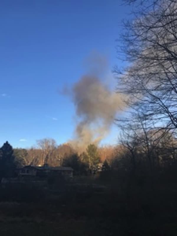 Firefighters From Multiple Municipalities Battle Blaze In South Salem