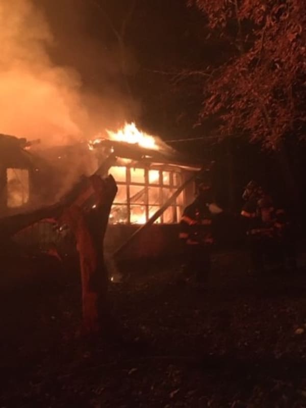 Photos: Three Dozen Firefighters Battle Blaze At Norwalk Home