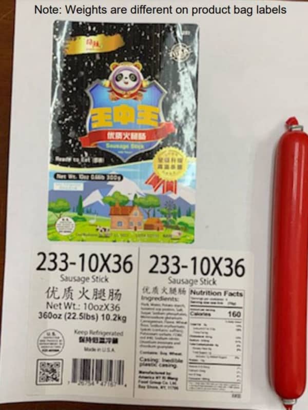 Recall Issued For Pork Sausage Products Due To Possible Presence Of Metal