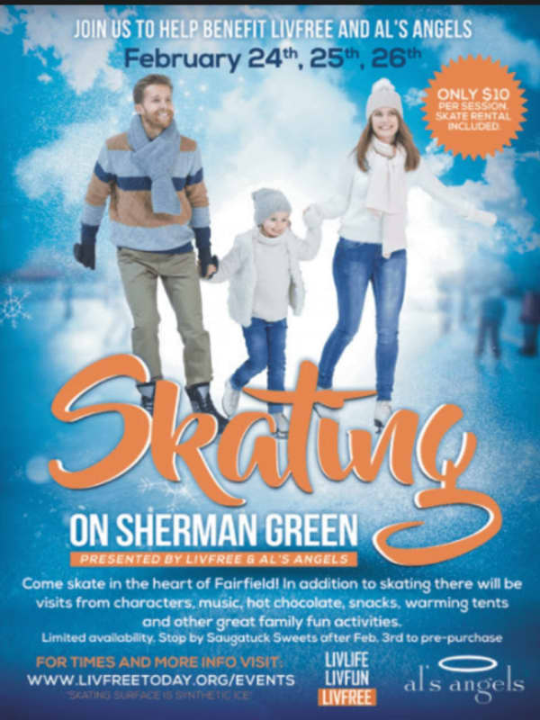 Hit The 'Ice!' Ticket Sales Open For Skating On Sherman Green In Fairfield