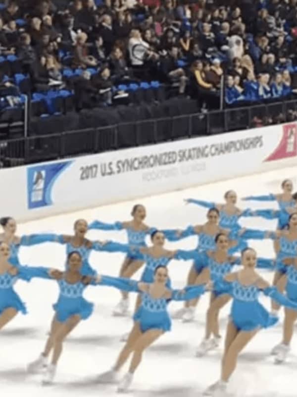 Greenwich Girls Help Synchronized Skating Team Dominate Nationals