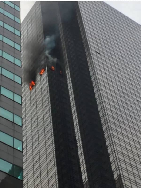 One Killed In Four-Alarm Fire At Trump Tower