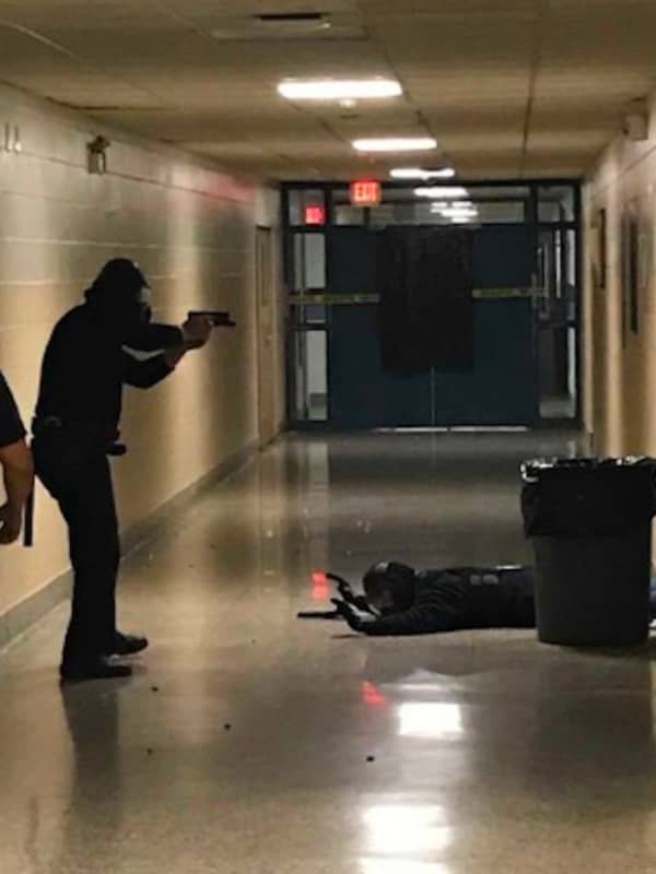 East Fishkill PD Holds Active Shooter Training At John Jay HS