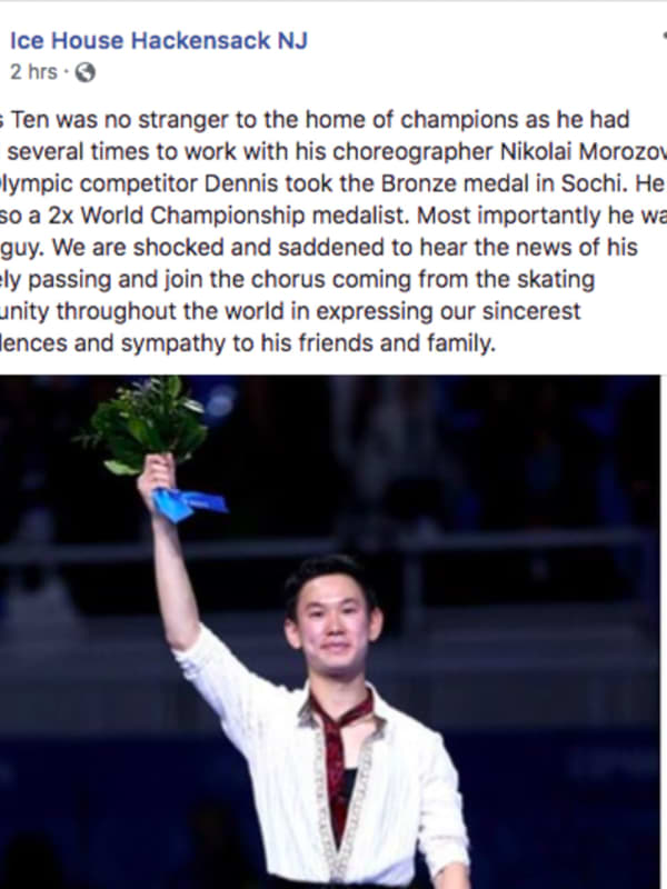 Kazakh Olympic Medalist Denis Ten Stabbed To Death Trained Often At Hackensack Ice House