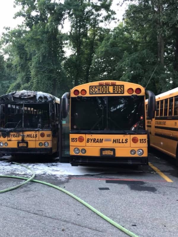 Three School Buses Catch Fire In Westchester Garage