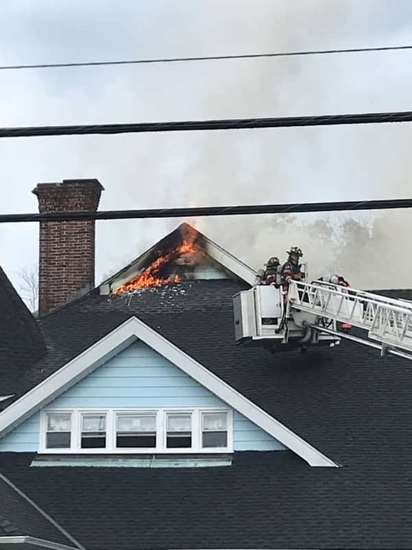 Fire Breaks Out After Lightning Strikes Tennis Club In Westchester