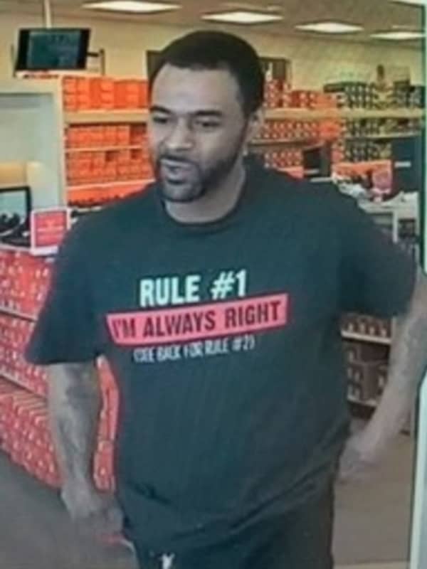 Man Wanted For Allegedly Stealing Six Pairs Of Shoes From Famous Footwear