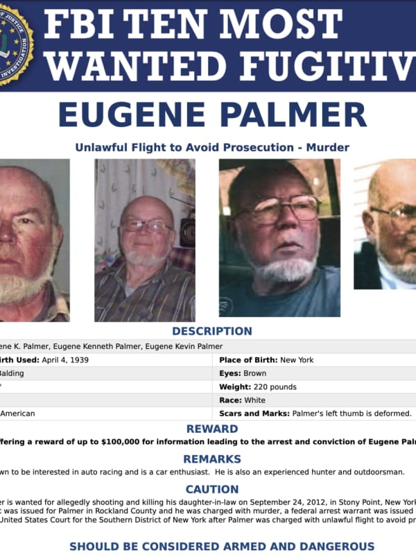 Fugitive From Area Added To FBI's Top 10 Most Wanted List, $100K Reward Offered