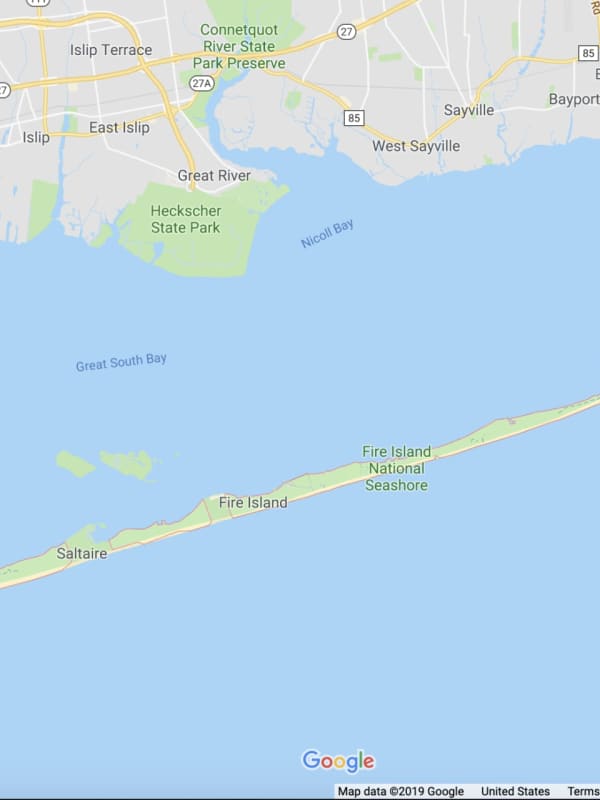 Body Of Woman Pulled Floating Off Fire Island