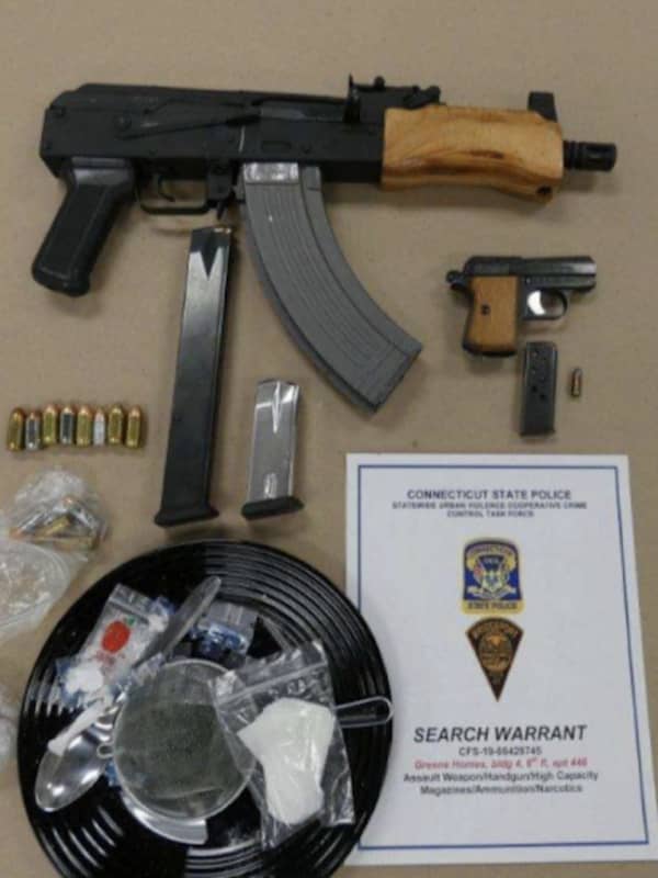 'Greens Boys' Gang Member Busted With Guns, Drugs, Bridgeport Police Say