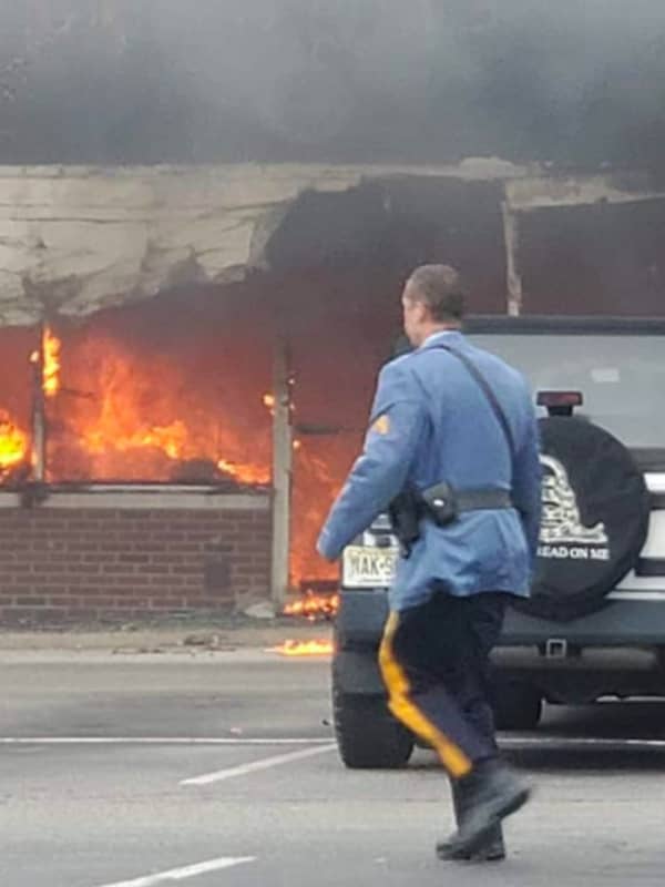 Fire Tears Through Sussex County Strip Mall