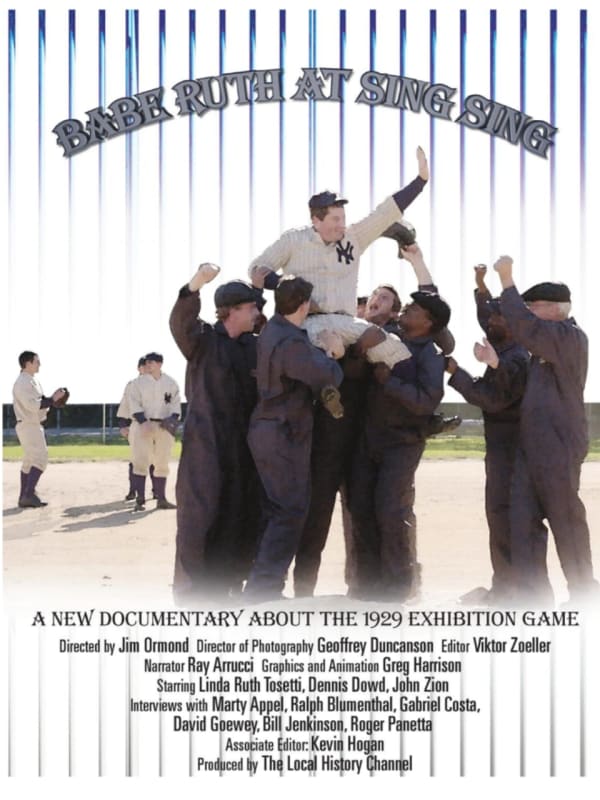Babe Ruth's Exhibition Game At Sing Sing Prison Subject Of Documentary By Local Filmmaker