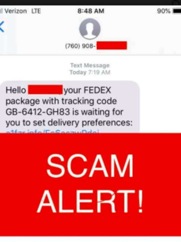 Don't Fall For It: Alert Issued For Text Message Package Delivery Scam