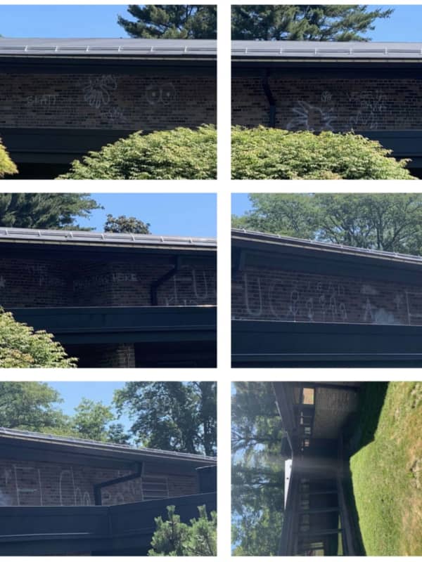 Graffiti Discovered On Auditorium Wall At Scarsdale School