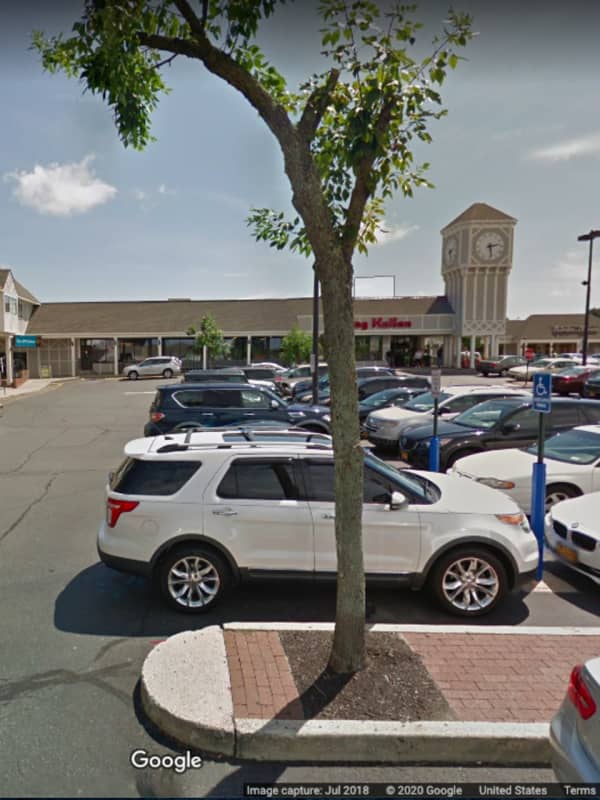 Swastika Spray-Painted On Building At Long Island Shopping Center
