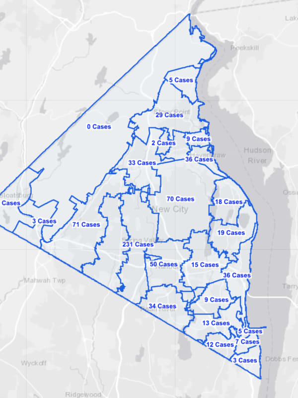 COVID-19: Here's Brand-New Breakdown Of Rockland County Cases By Municipality