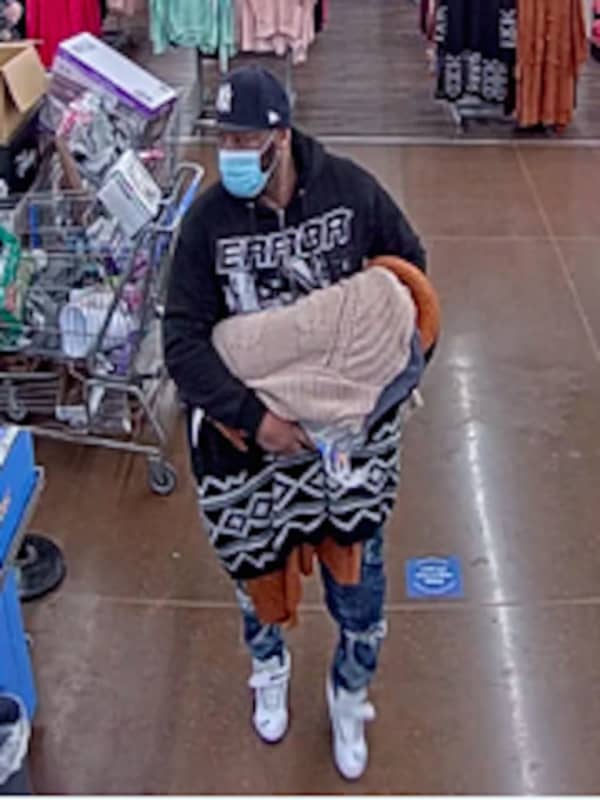 Man Wanted For Stealing Two Televisions, Clothing From Suffolk Walmart