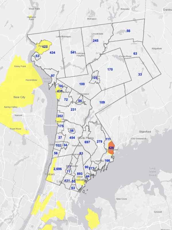 COVID-19: Westchester Tops 11K Active Cases; Here's Brand-New Rundown By Community