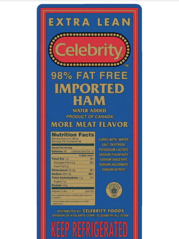 Recall Issued For Ready-To-Eat Ham Product Due To Salmonella Concerns