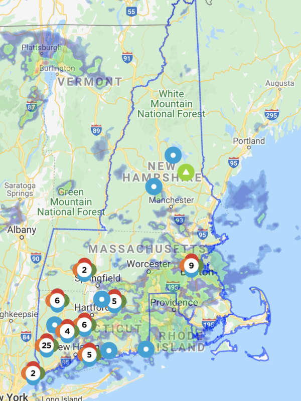 Storms Knock Out Power To Hundreds In Western Mass