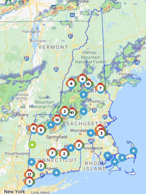 Scattered Power Outages Affect Thousands In Ridgefield