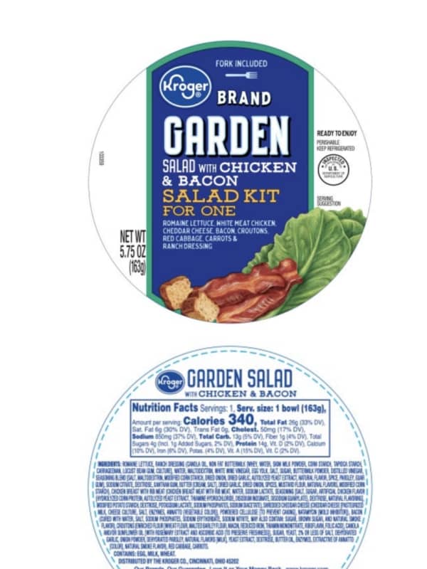 NJ Company's 223,000 Pounds Of Ready-To-Eat Salad Products Recalled