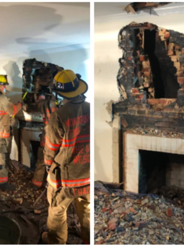 Maryland Firefighters Free Man Stuck In Someone Else's Chimney