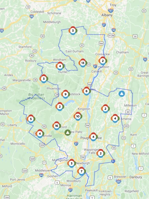 Storm System Knocks Out Power In Hudson Valley
