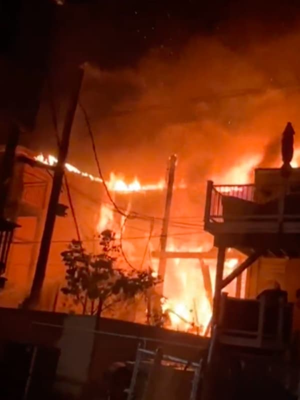 Video Shows Raging Fire Ripping Through Baltimore Row Homes