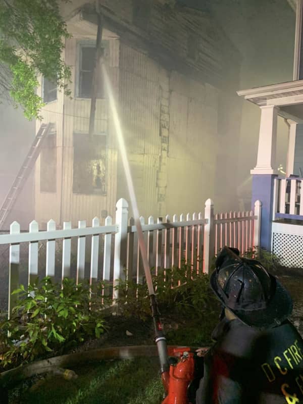 Dog Trapped, 10 Displaced After Vacant DC Home Catches Fire: Reports