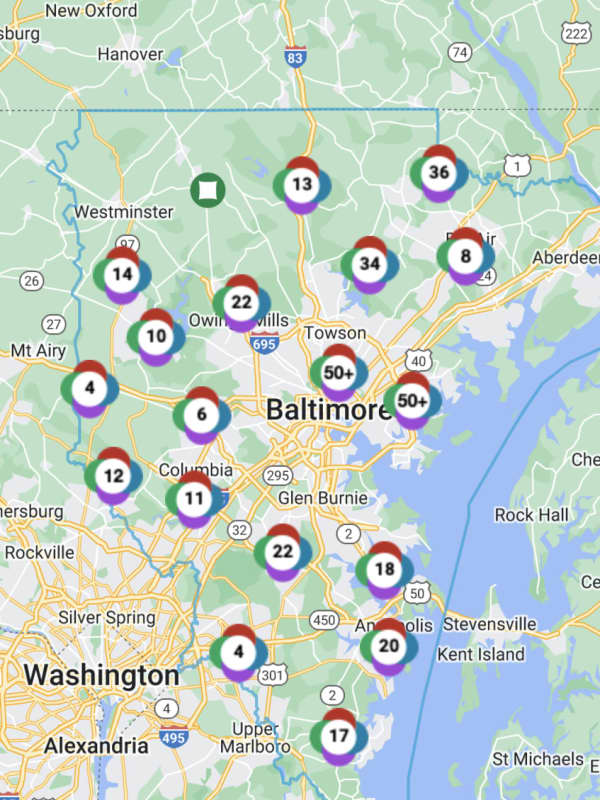 Thousands In Maryland Without Power Following Overnight Storm