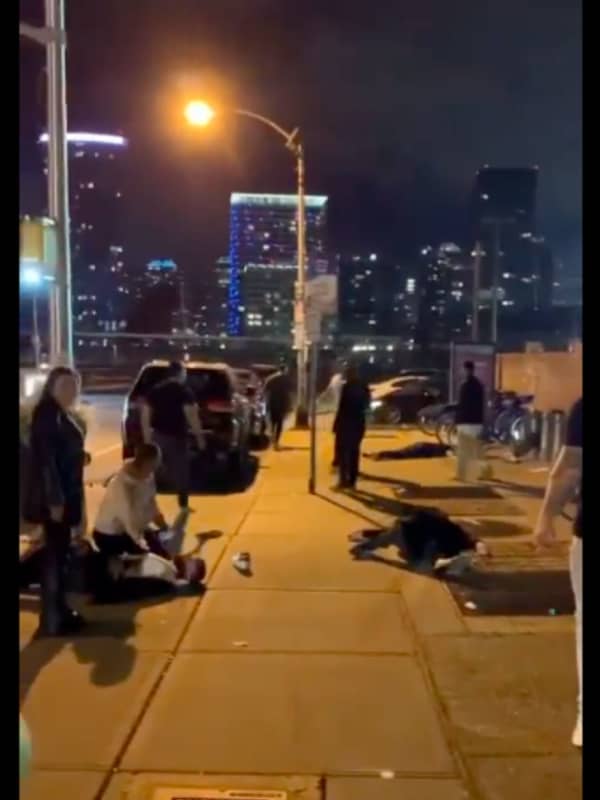 Hoboken Street Fight That Knocked Duo Unconscious Captured In Viral Video