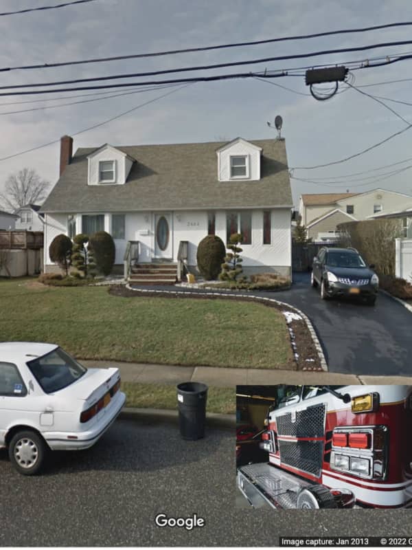 Police ID Elderly Woman Killed In Long Island House Fire That Also Burned Chief